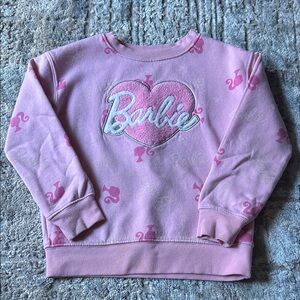Barbie Pink Heart Kids Hoodie